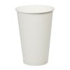 Plain White Hot Drink Cup - 16oz