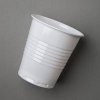 White Vending Plastic Cups Squat -7oz