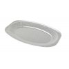 Oval Embossed Heavy Weight Foil Platters - 35cm/14