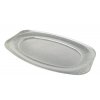 Oval Embossed Heavy Weight Foil Platters - 55cm/22