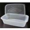 Satco Rectangular 1000ml Microwaveable Cons & Lids