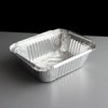 Rectangular Foil Containers And Lids No. 2 -  5.5¨x 4.5¨x1.5¨