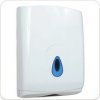Evolution White Plastic Large Hand Towel Lockable Dispenser