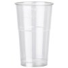 PET Tulip Clear Glass